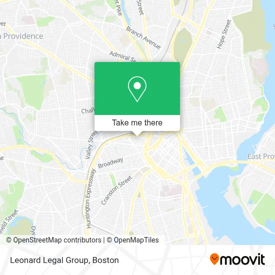 Leonard Legal Group map