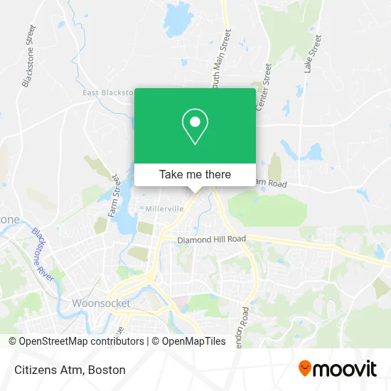 Citizens Atm map