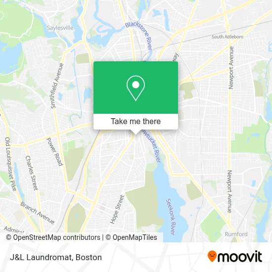J&L Laundromat map