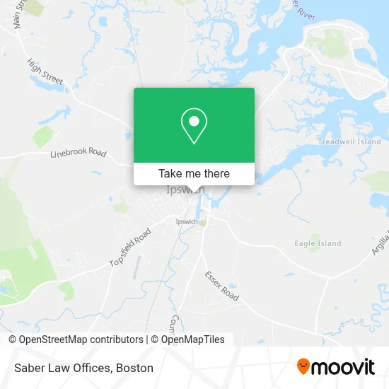 Saber Law Offices map