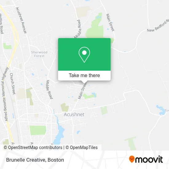 Brunelle Creative map