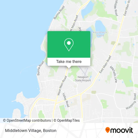 Middletown Village map