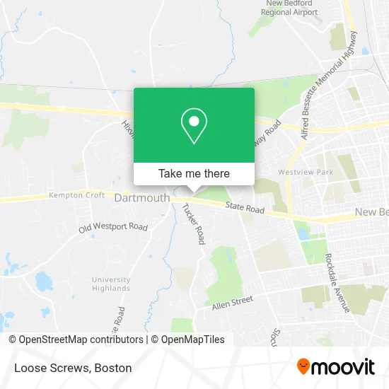 Loose Screws map