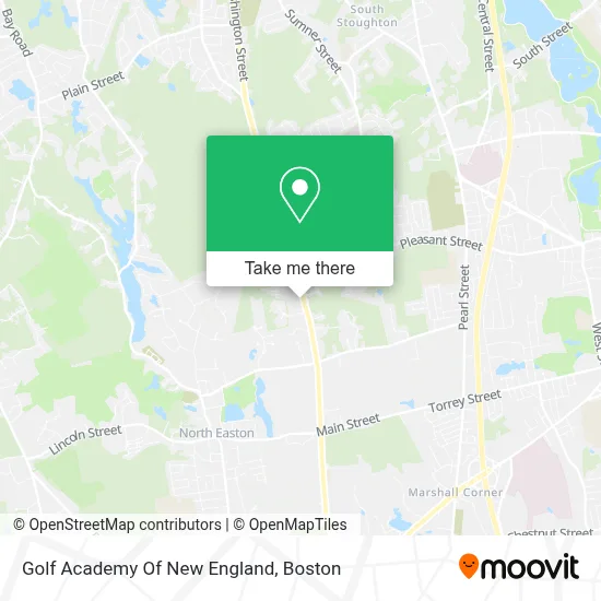 Golf Academy Of New England map