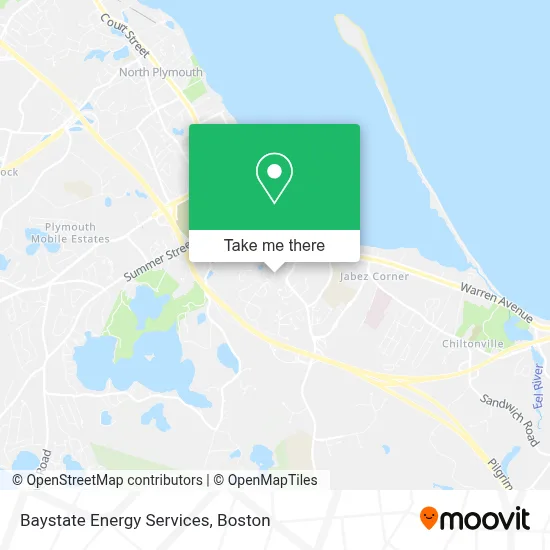Baystate Energy Services map