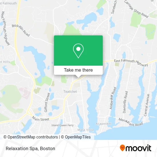Relaxation Spa map