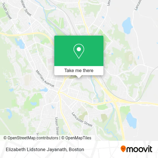 Elizabeth Lidstone Jayanath map