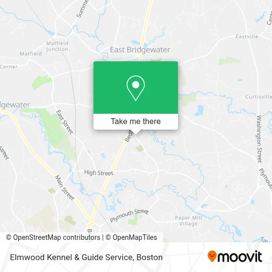 Elmwood Kennel & Guide Service map
