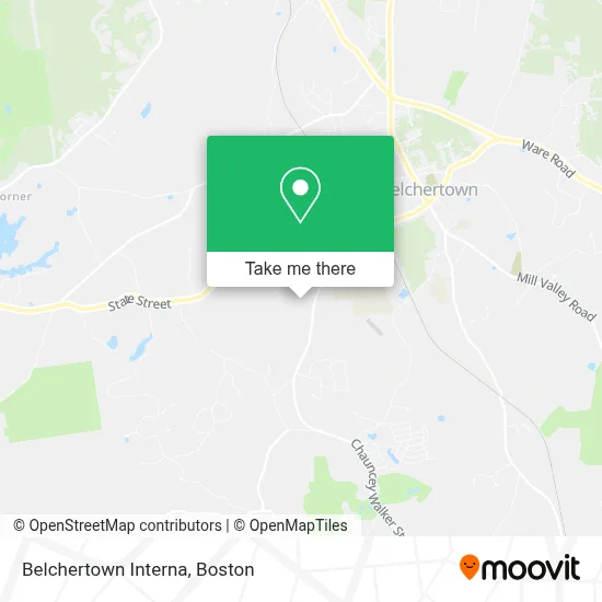 Belchertown Interna map