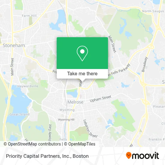 Priority Capital Partners, Inc. map