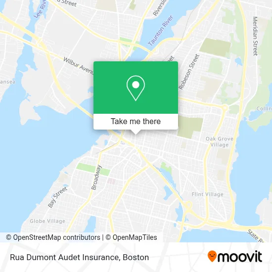Rua Dumont Audet Insurance map