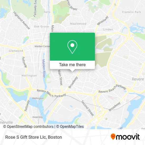 Rose S Gift Store Llc map