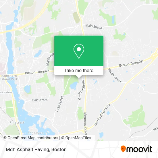 Mdh Asphalt Paving map