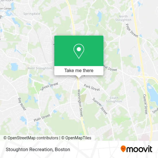 Stoughton Recreation map