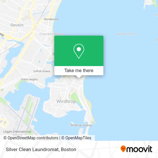 Silver Clean Laundromat map