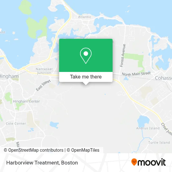 Harborview Treatment map
