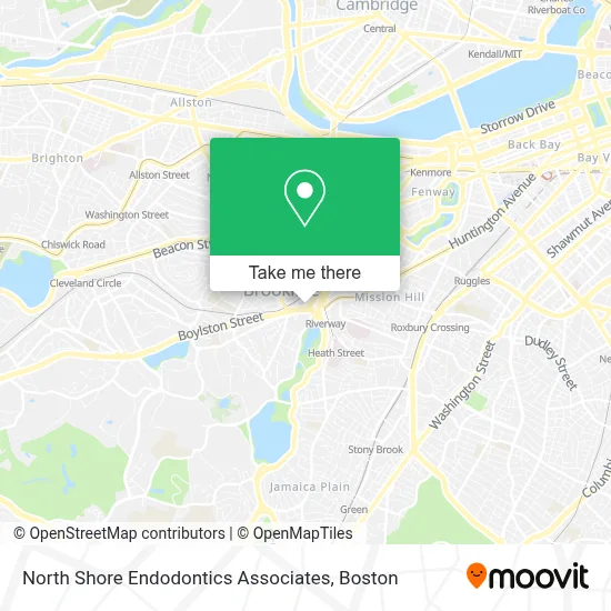 North Shore Endodontics Associates map