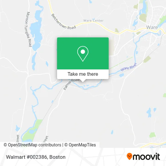 Walmart #002386 map