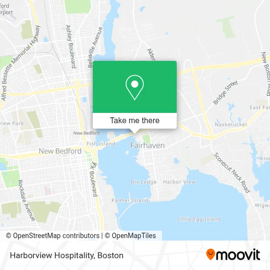 Harborview Hospitality map