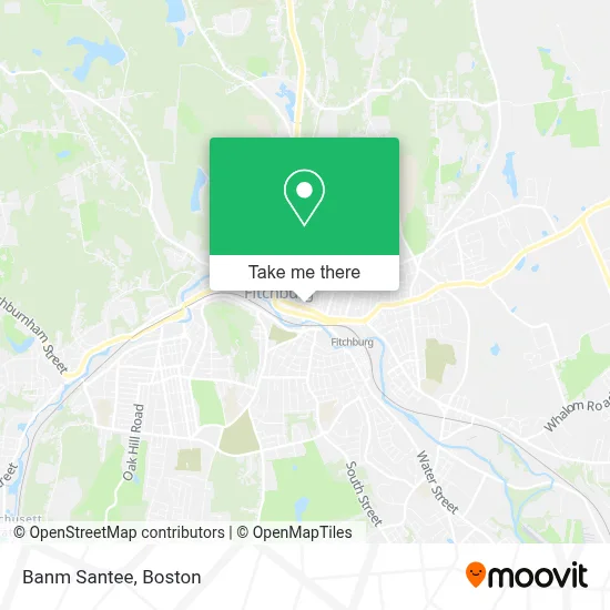 Banm Santee map