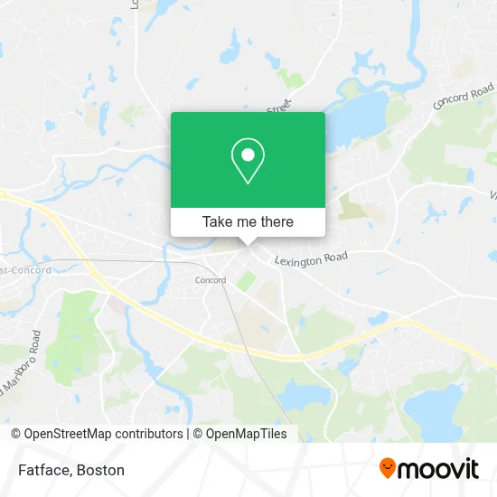 Fatface map
