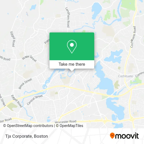 Tjx Corporate map
