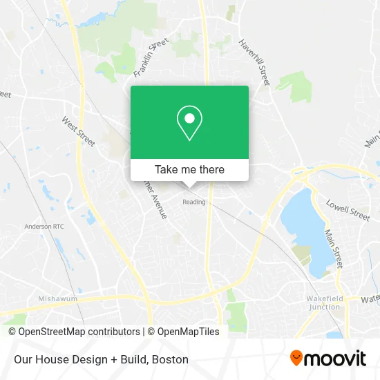 Our House Design + Build map