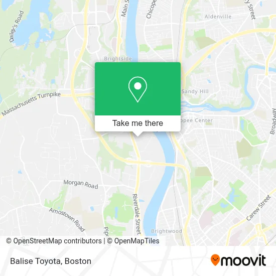 Balise Toyota map