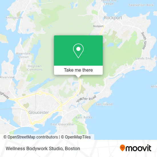 Wellness Bodywork Studio map