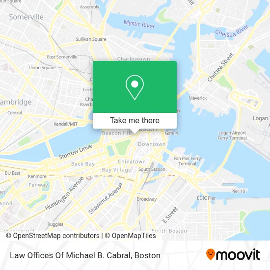 Law Offices Of Michael B. Cabral map