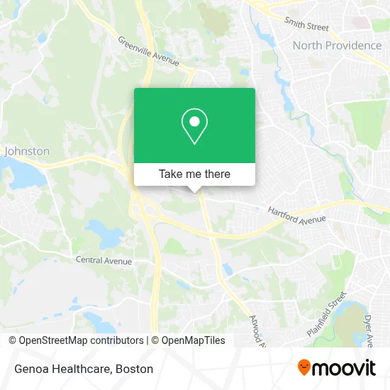 Genoa Healthcare map