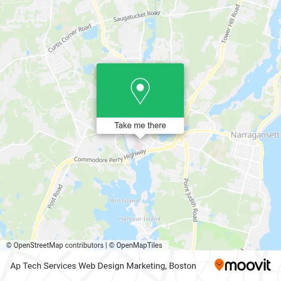 Ap Tech Services Web Design Marketing map