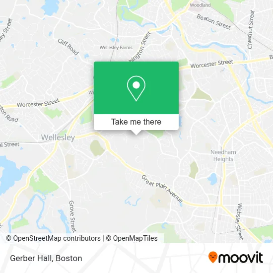 Gerber Hall map