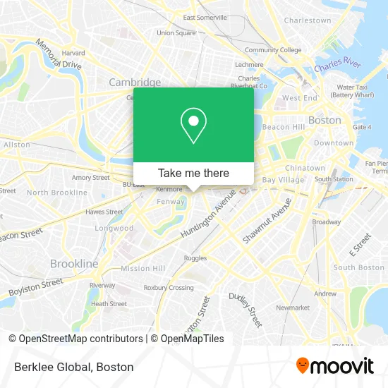 Berklee Global map