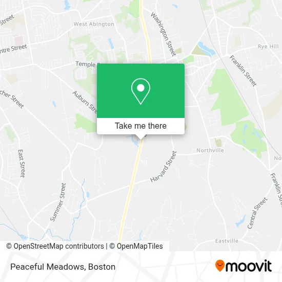 Peaceful Meadows map