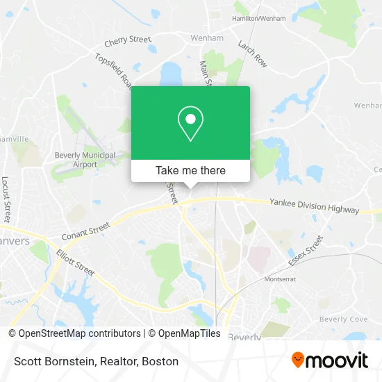 Scott Bornstein, Realtor map
