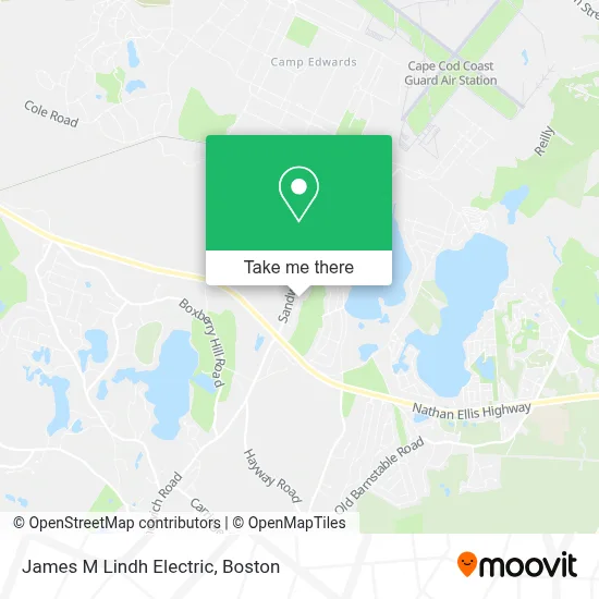 James M Lindh Electric map