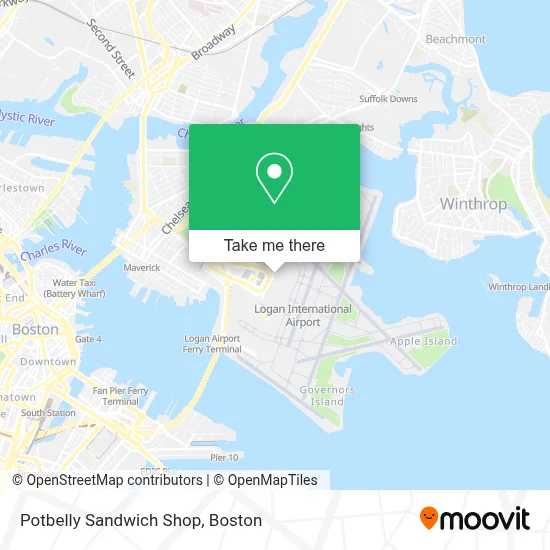 Potbelly Sandwich Shop map