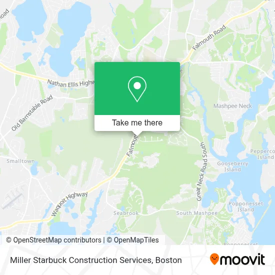 Miller Starbuck Construction Services map