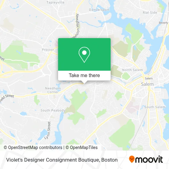 Violet's Designer Consignment Boutique map