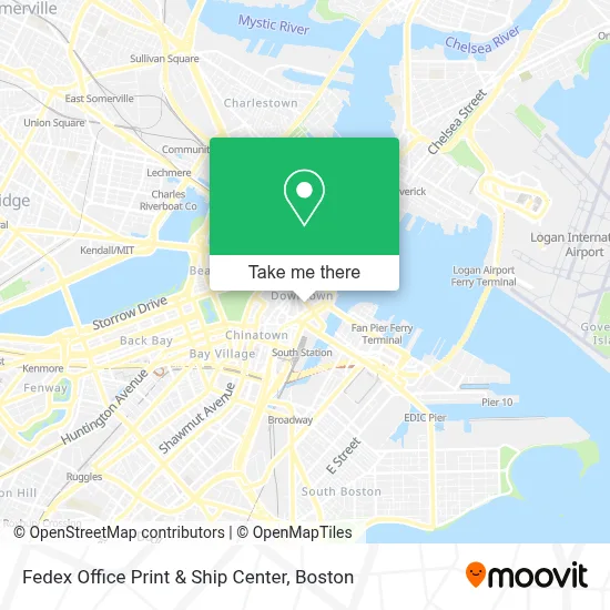 Fedex Office Print & Ship Center map