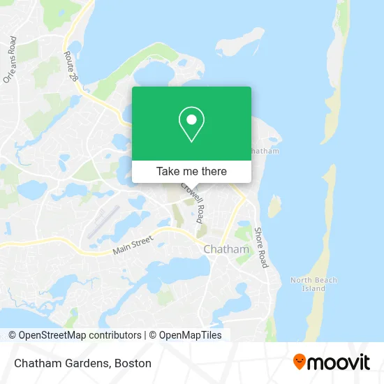 Chatham Gardens map