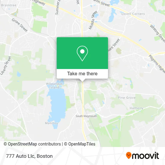 777 Auto Llc map