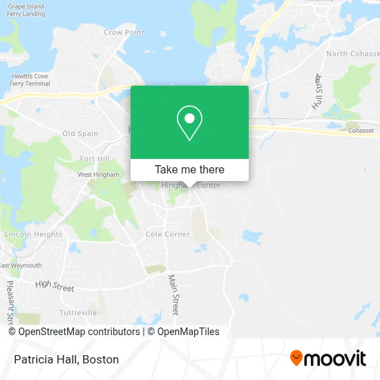 Patricia Hall map