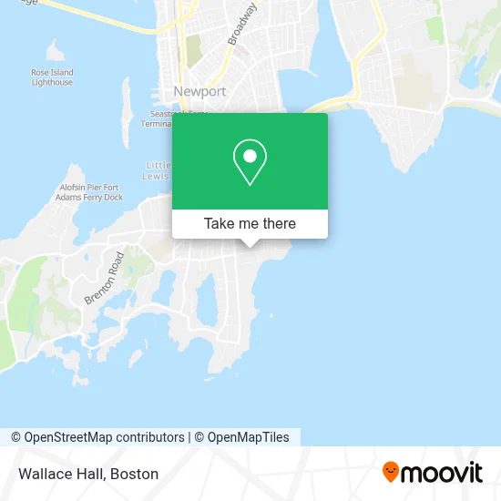 Wallace Hall map