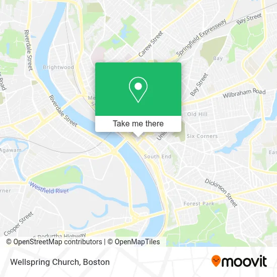 Wellspring Church map