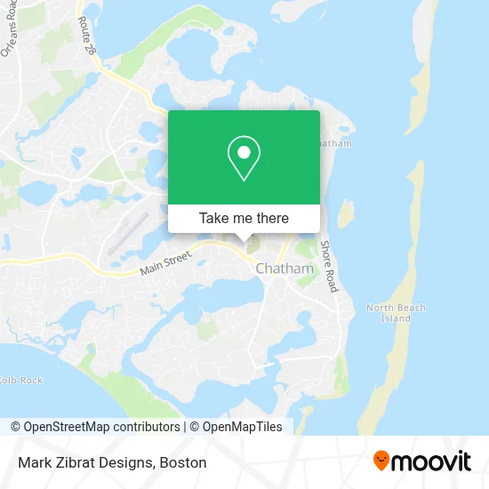 Mark Zibrat Designs map