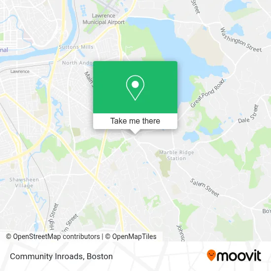 Community Inroads map