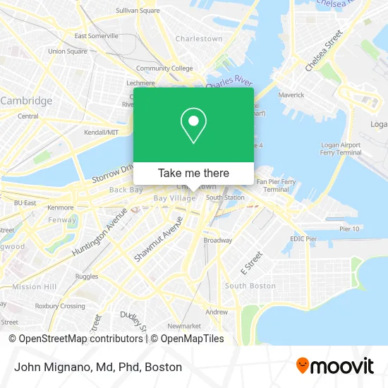 John Mignano, Md, Phd map