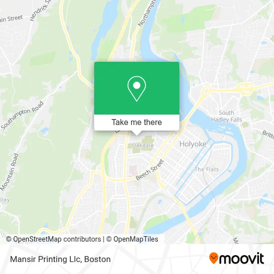 Mansir Printing Llc map